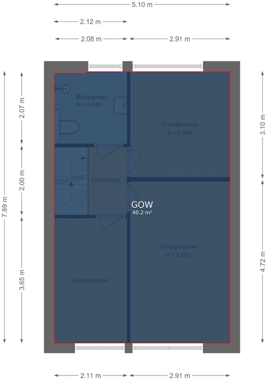 mediumsize floorplan
